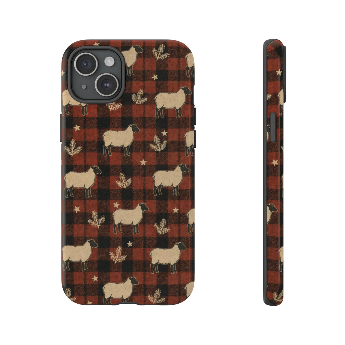 Plaid Sheep Tough Case
