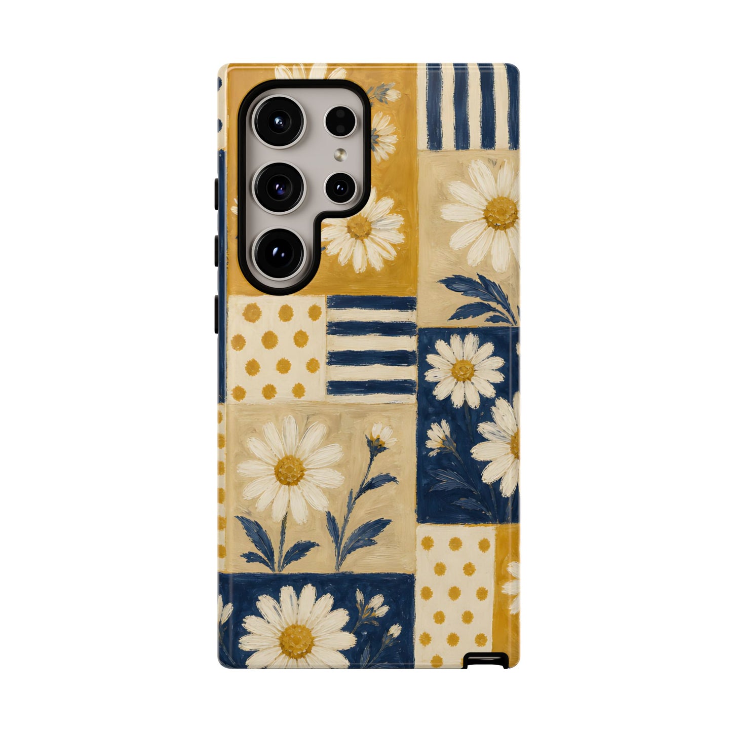 Daisy Patchwork Tough Case