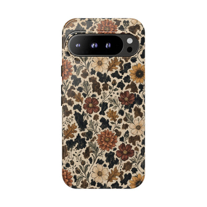 Autumn Cowhide Bloom Tough Case