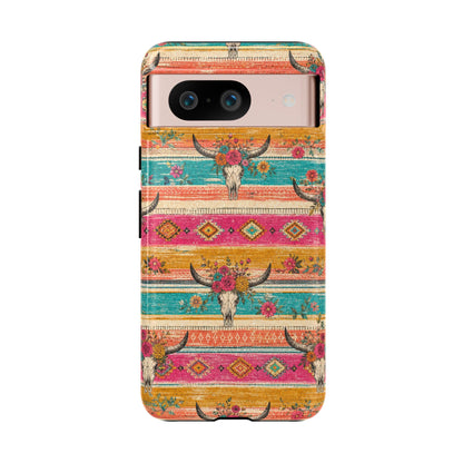 Serape Skull Tough Case