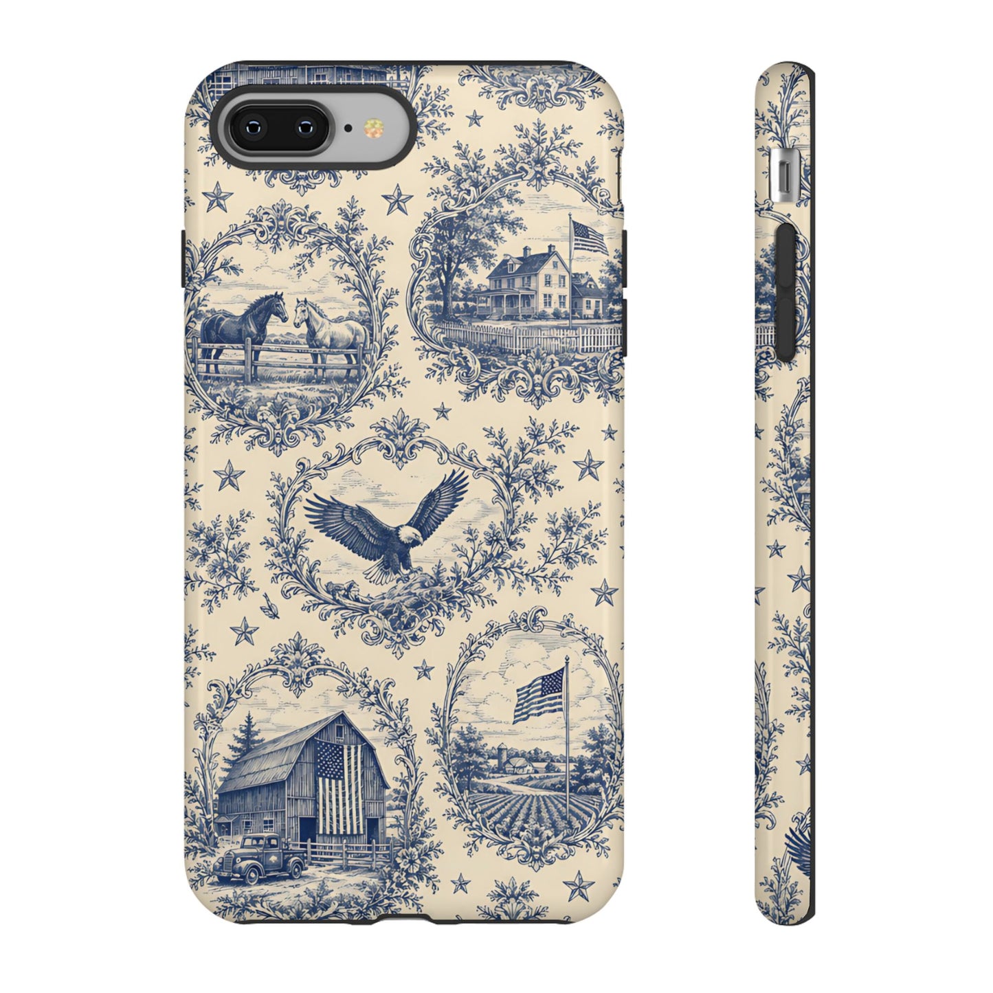 USA Toile Tough Case