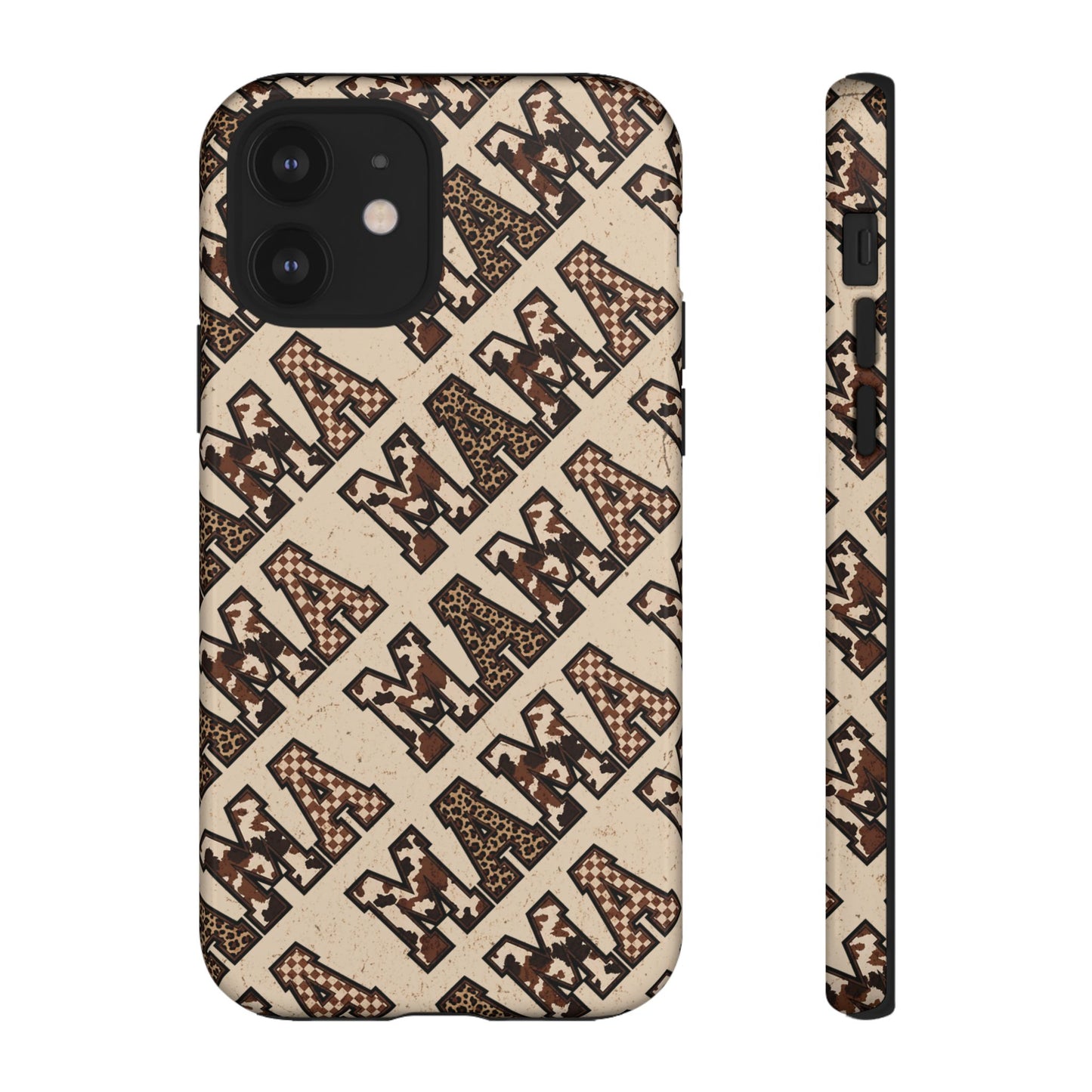 Grunge Cowhide Mama Tough Case