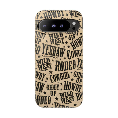 Cowgirl Slang Tough Case