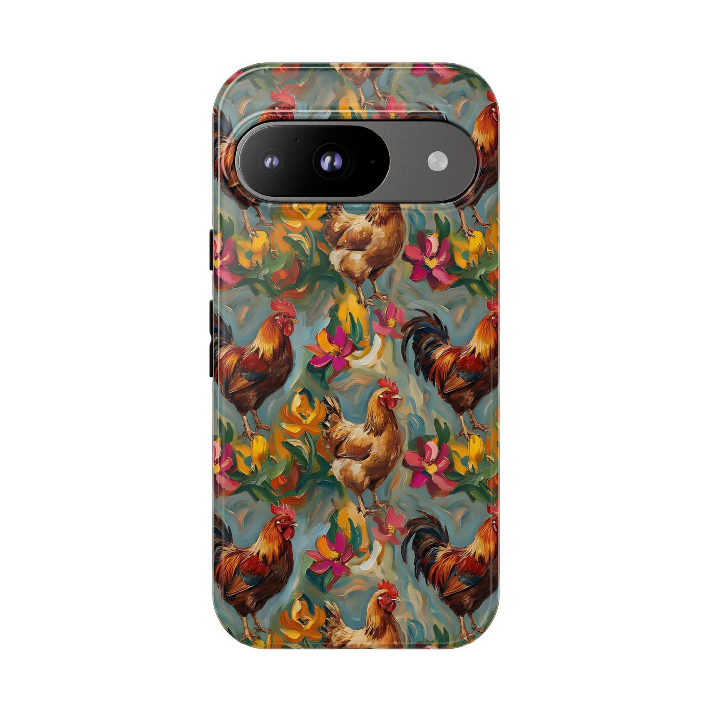 Painted Chickens Tough Case