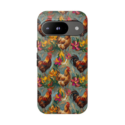 Painted Chickens Tough Case