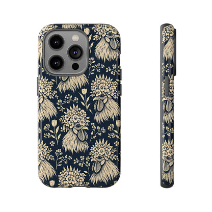 Floral Rooster Tough Case