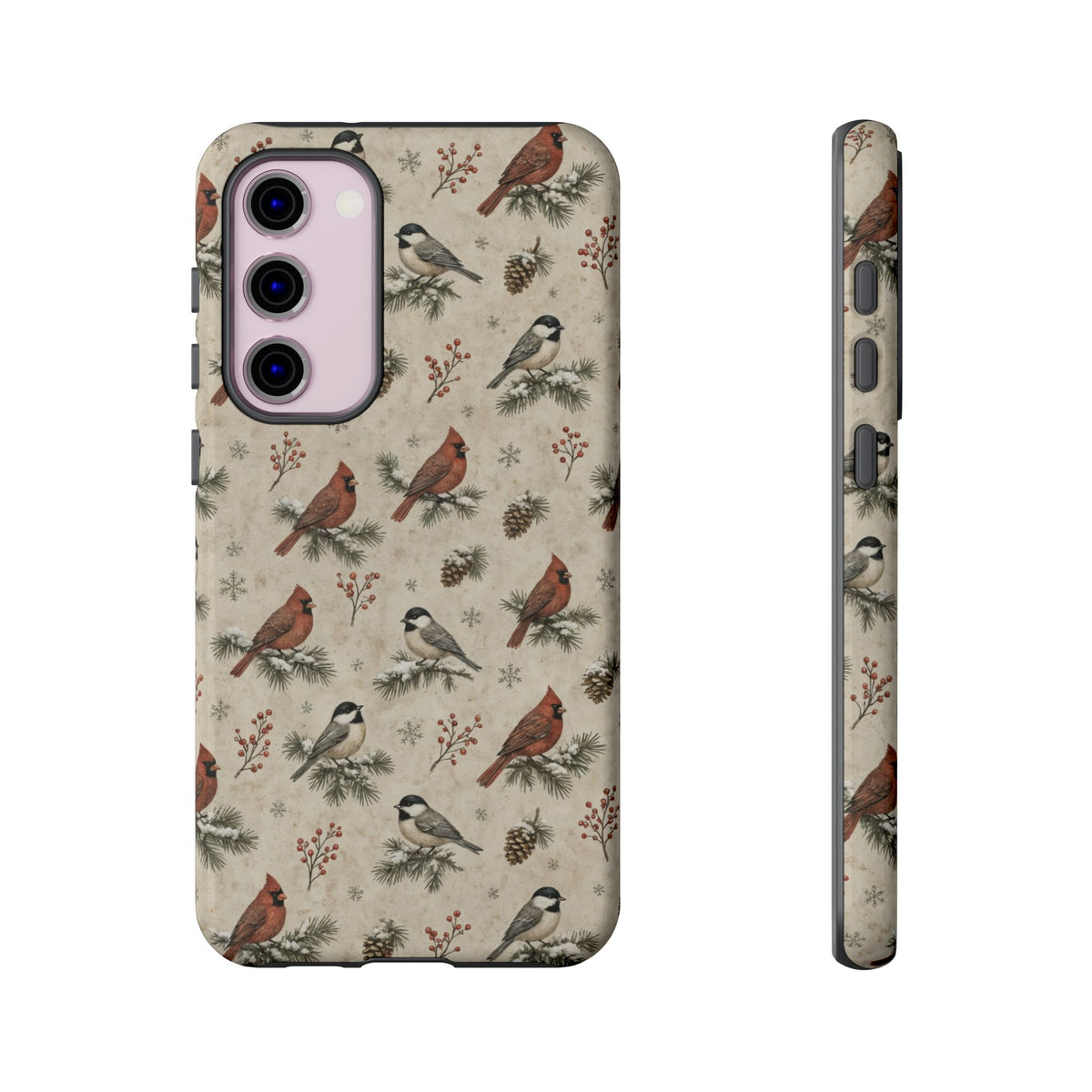 Cardinals And Chickadees Tough Case
