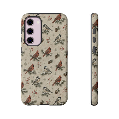Cardinals And Chickadees Tough Case