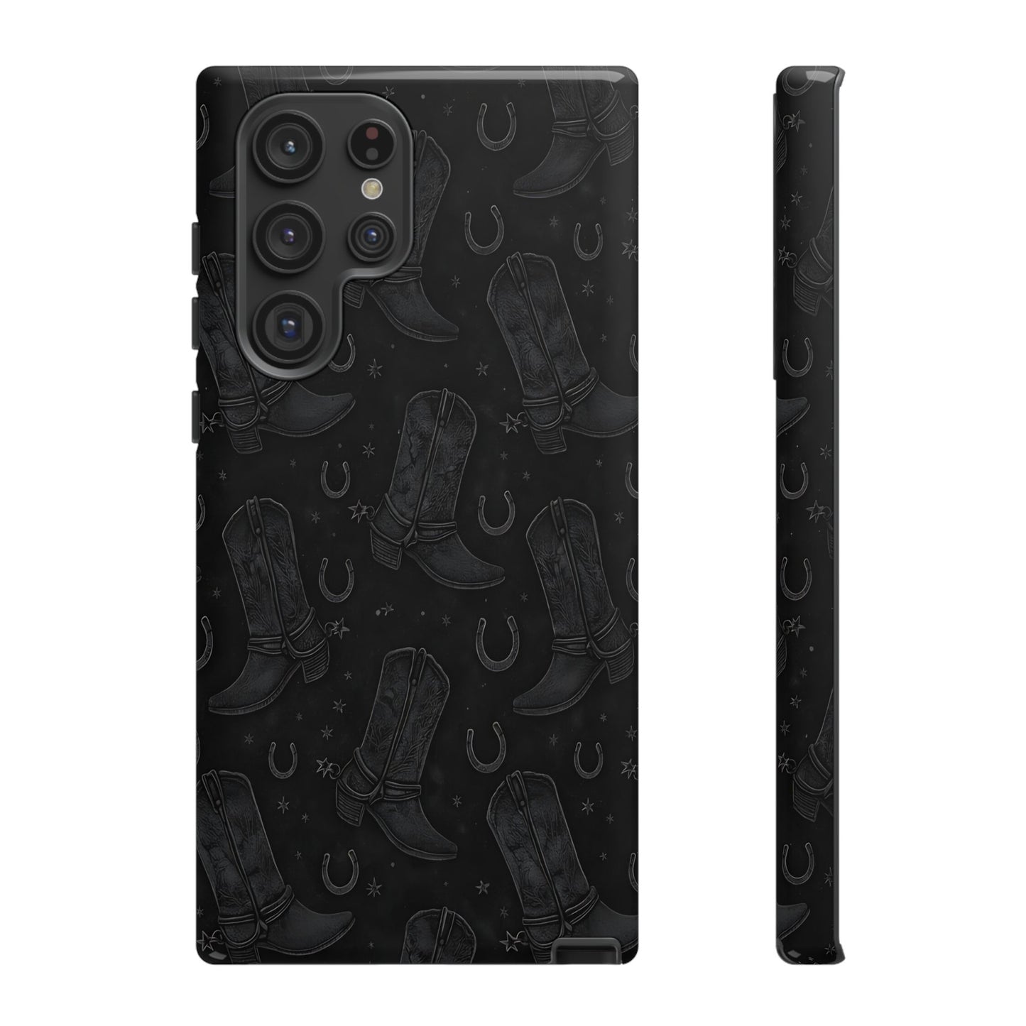 Western Noir Boots Tough Case