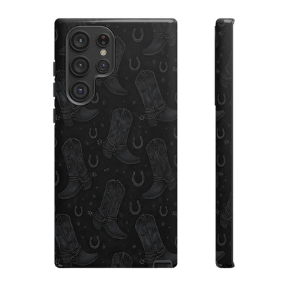 Western Noir Boots Tough Case