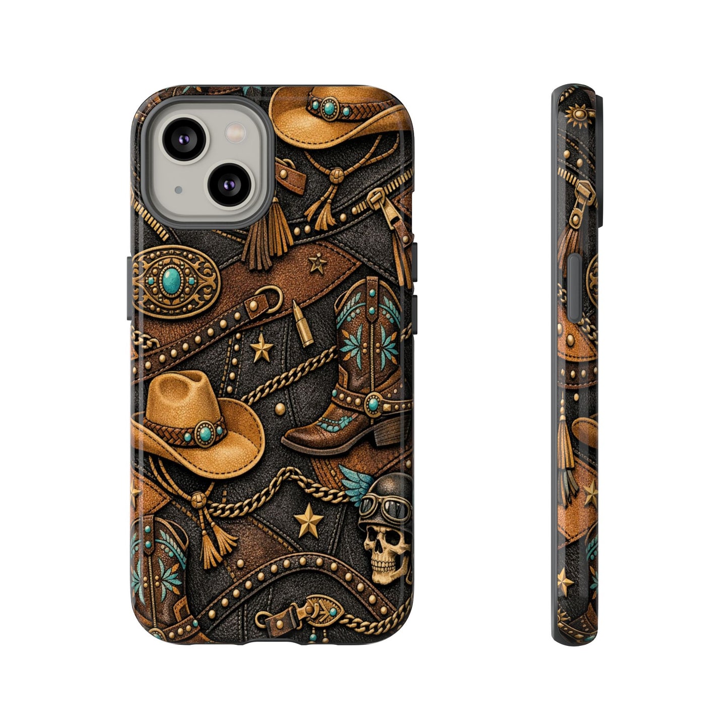 Moto Boho Cowgirl Tough Case