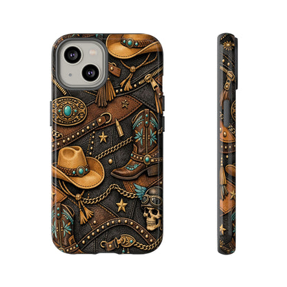 Moto Boho Cowgirl Tough Case
