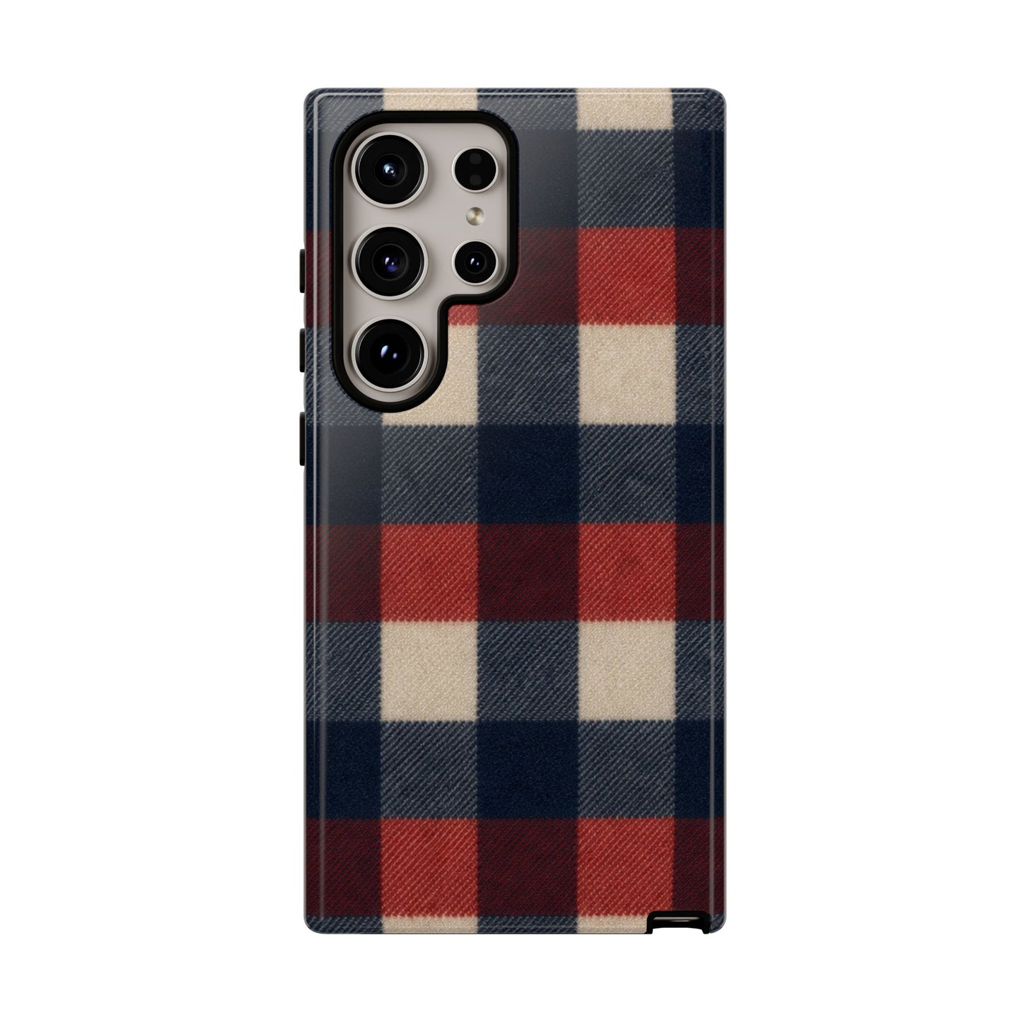Patriotic Plaid Tough Case