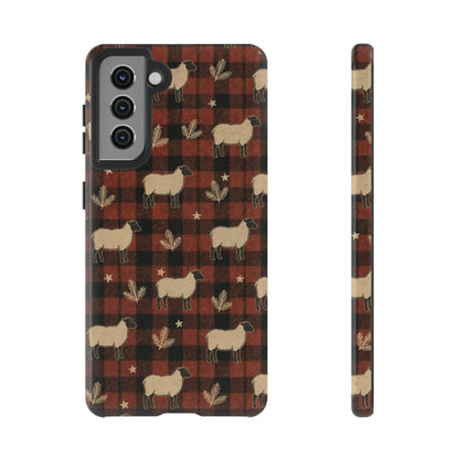 Plaid Sheep Tough Case