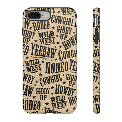 Cowgirl Slang Tough Case