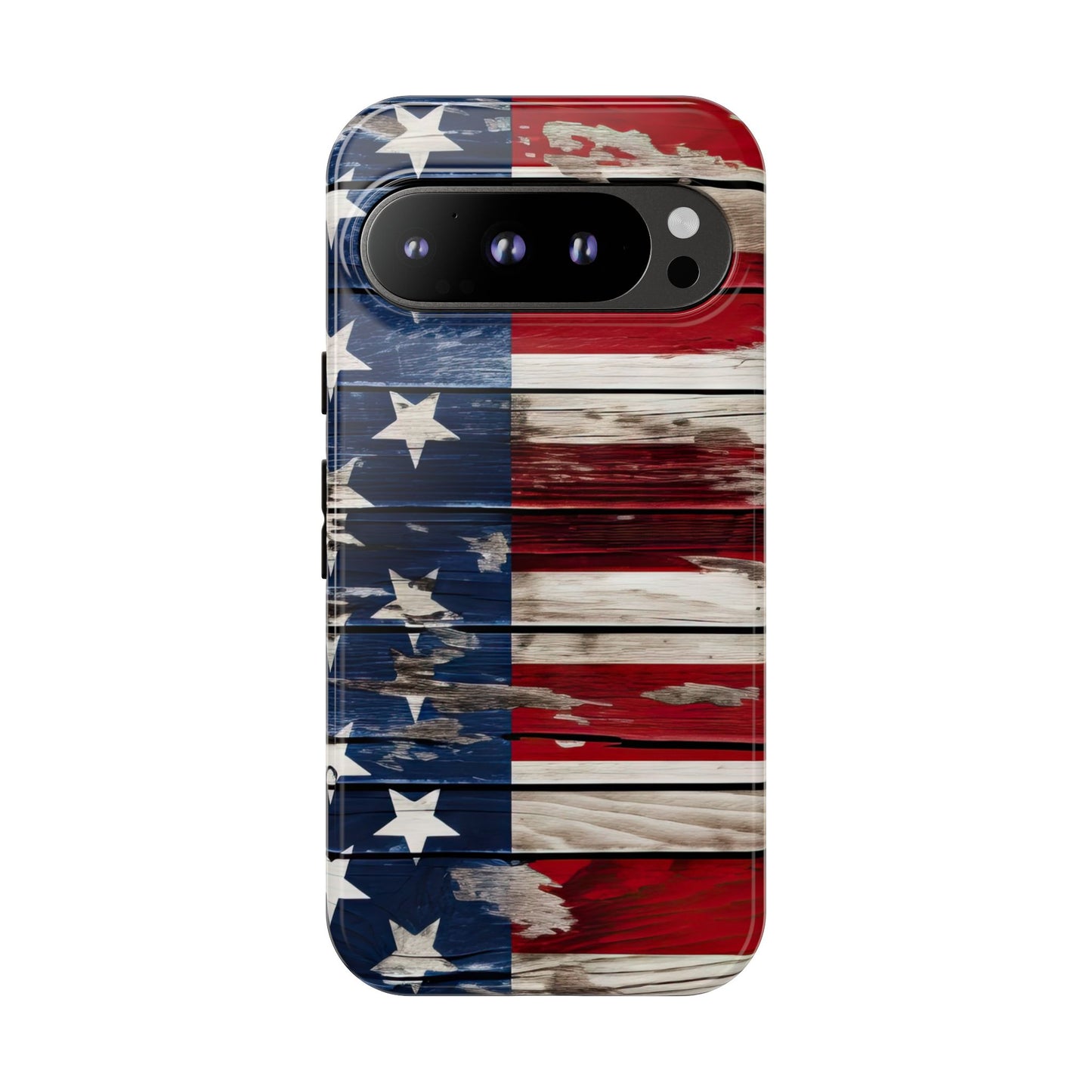 Wood Stars Stripes Tough Case