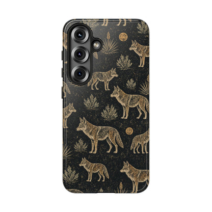 Moonlit Coyote Tough Case