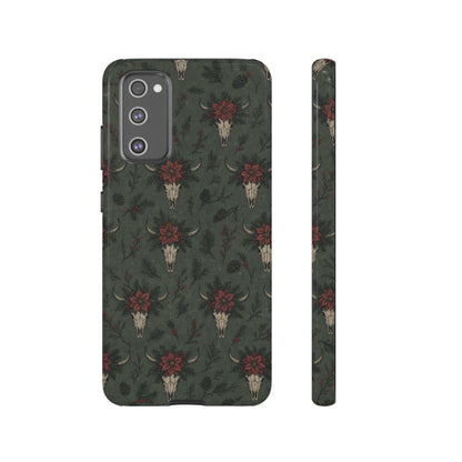 Inked Christmas Skull Tough Case
