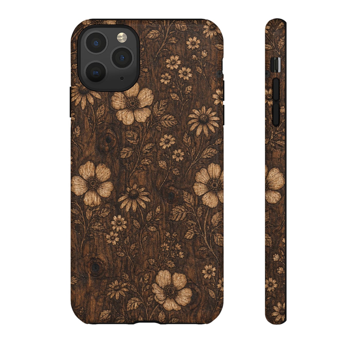 Floral Bark Tough Case