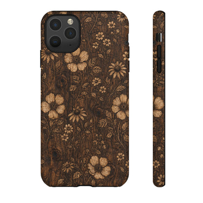 Floral Bark Tough Case