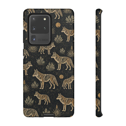 Moonlit Coyote Tough Case