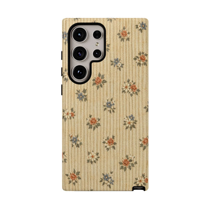 Striped Floral Tough Case