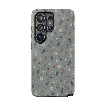 Antler Daisies Snow Tough Case