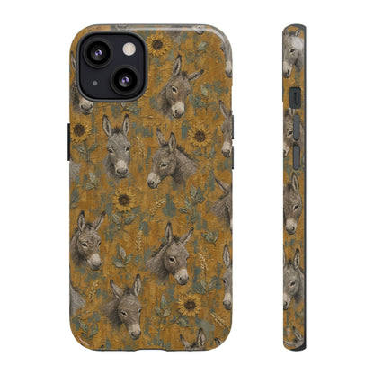 Donkey Sunflower Tough Case