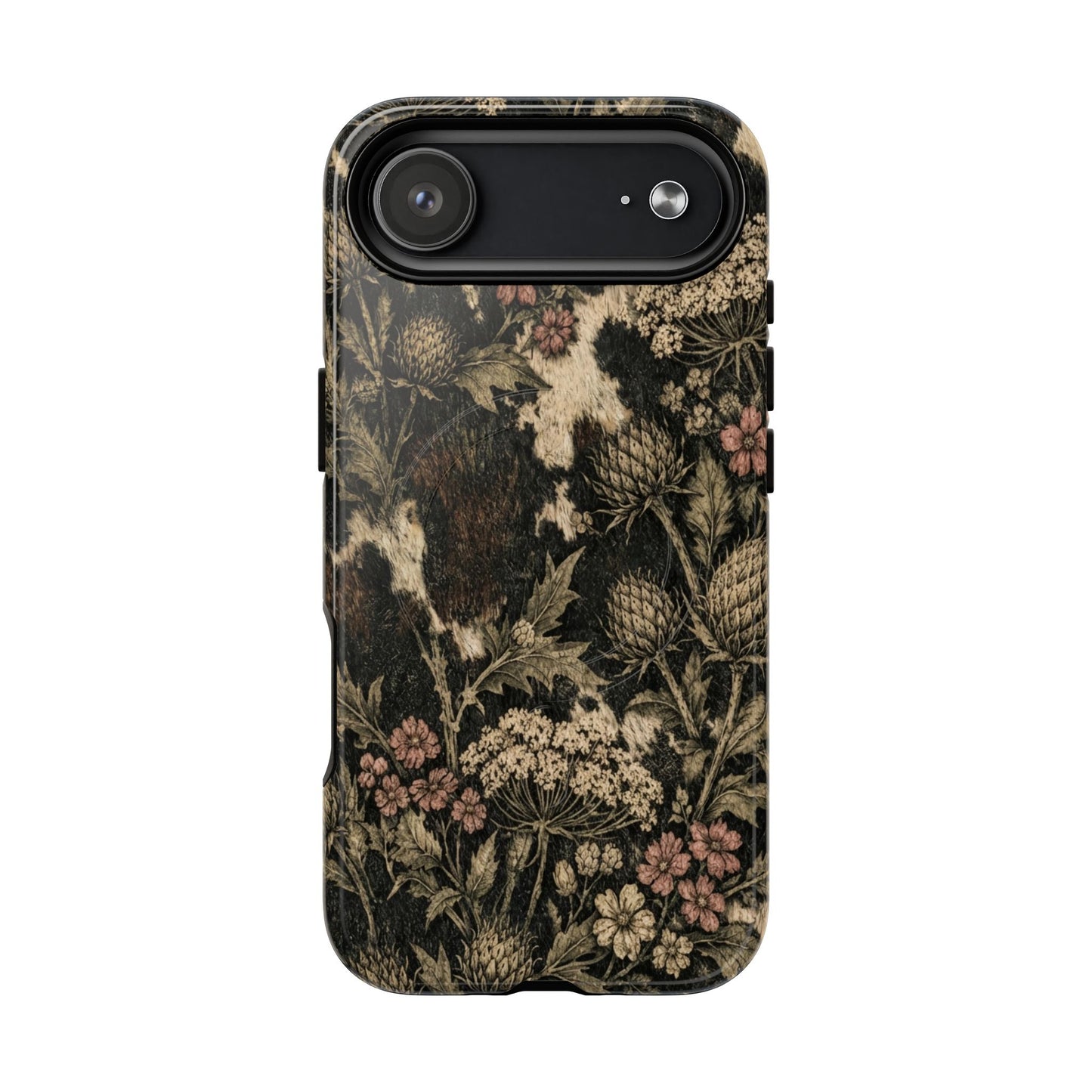 Cowhide Thistle Magnetic Case