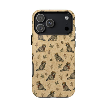 Cowboy Raccoons Tough Case