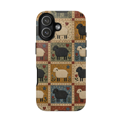 Sheep Quilt Tough Case
