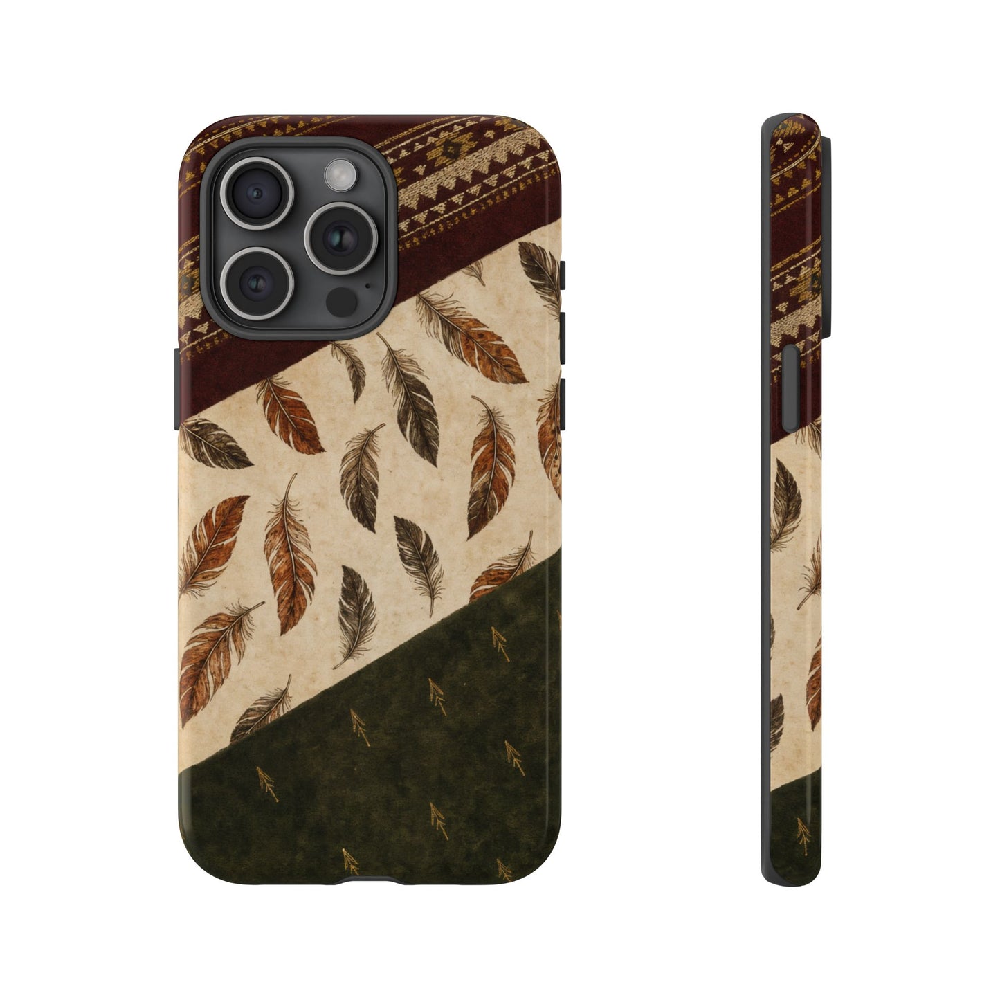 Feather Aztec Swaths Tough Case