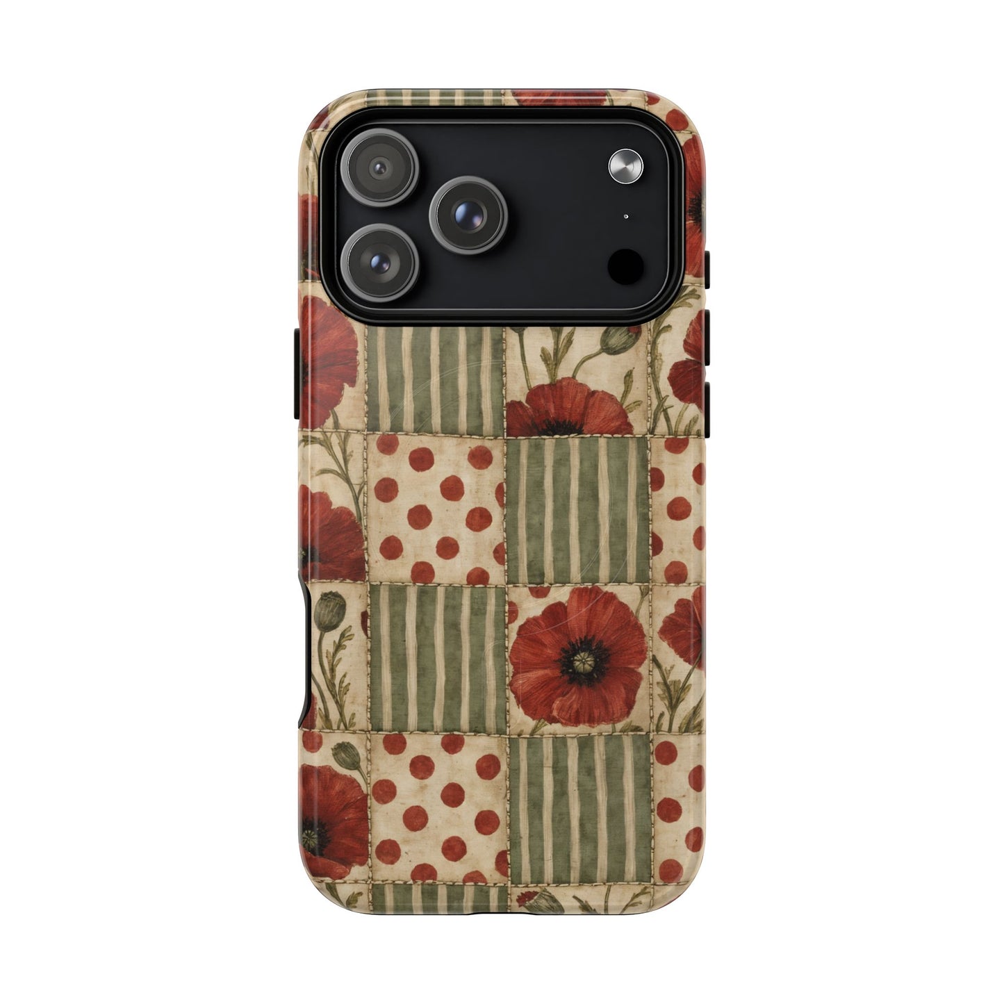 Poppy Patchwork Magnetic Case