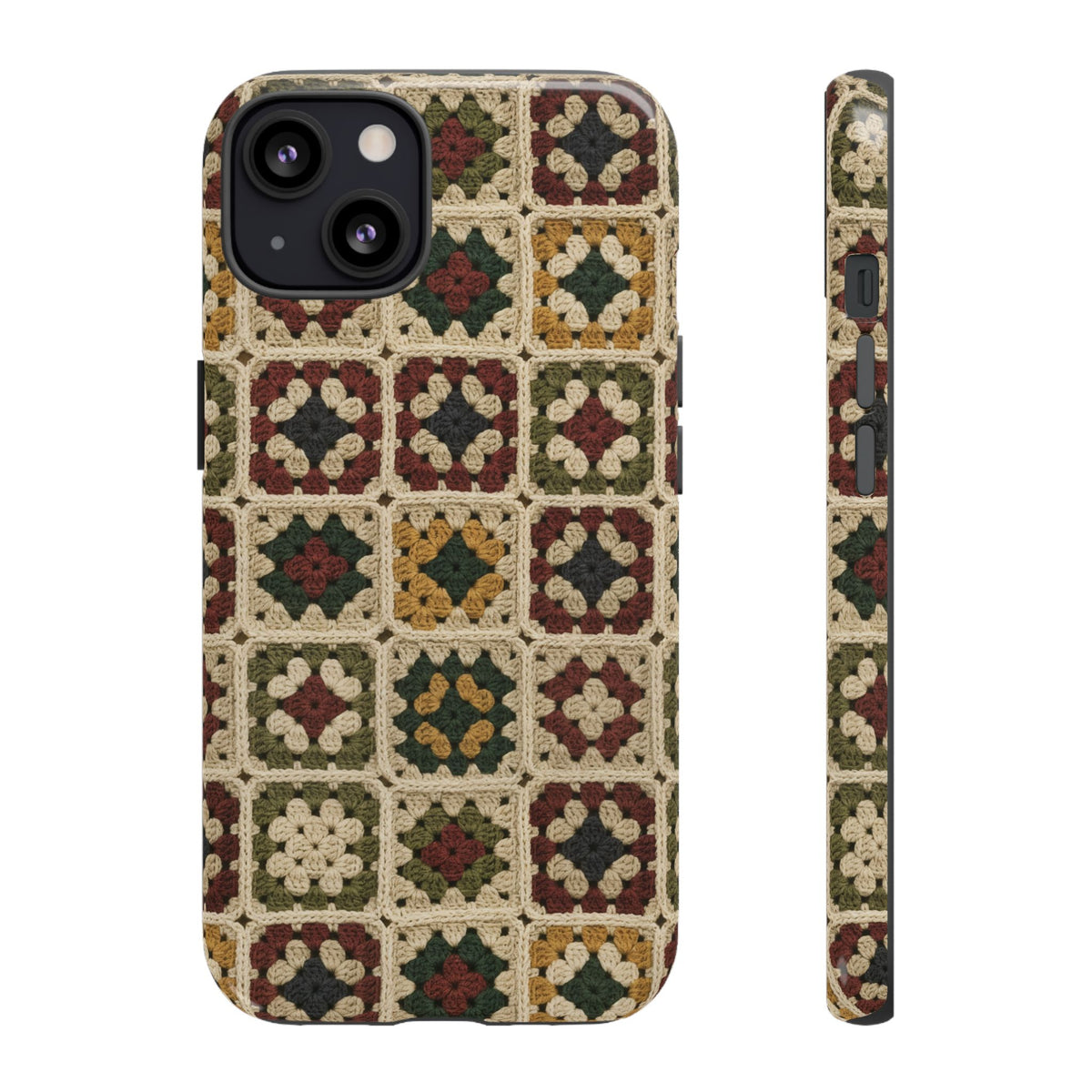 Christmas Granny Square Tough Case