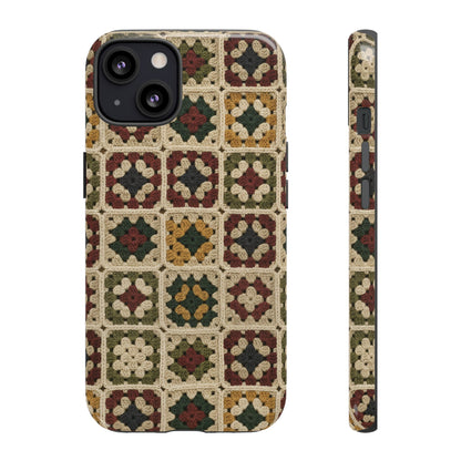 Christmas Granny Square Tough Case