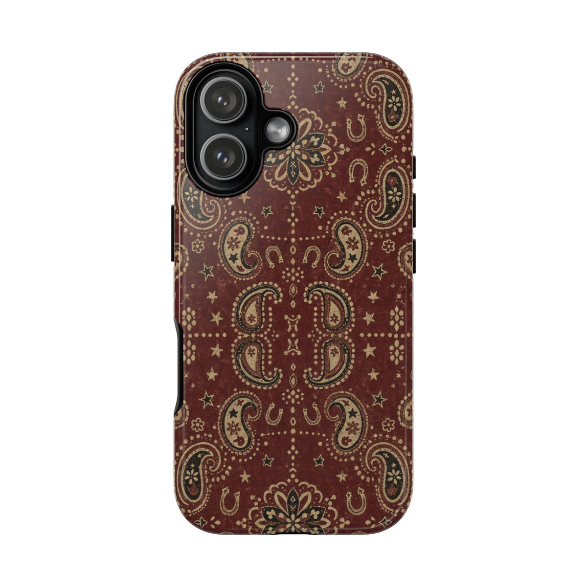 Burgundy Bandana Tough Case
