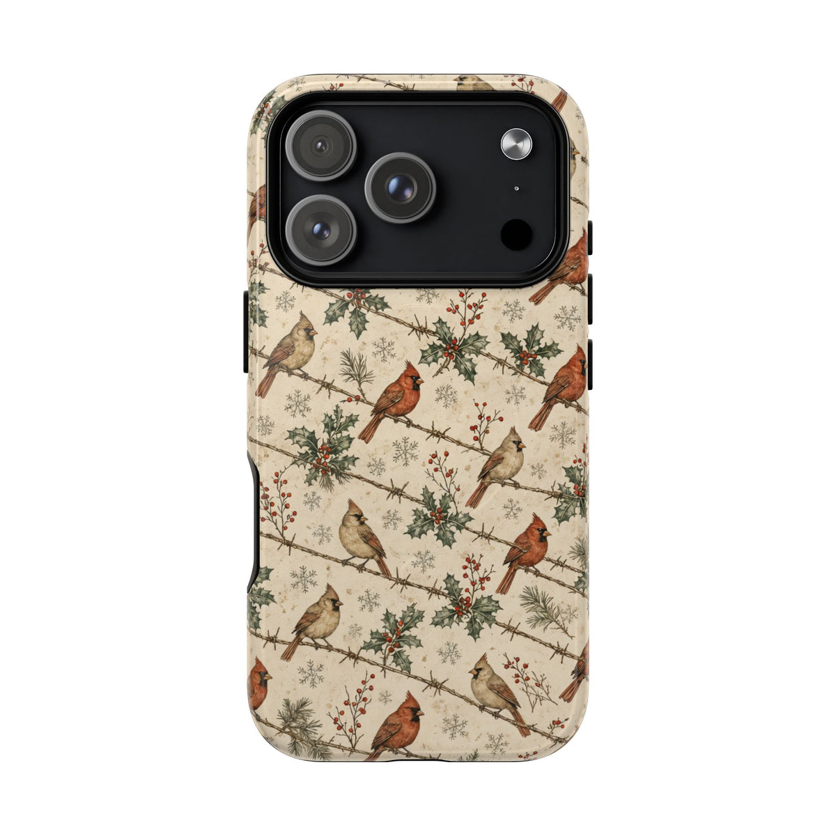 Barbwire Cardinals Magnetic Case