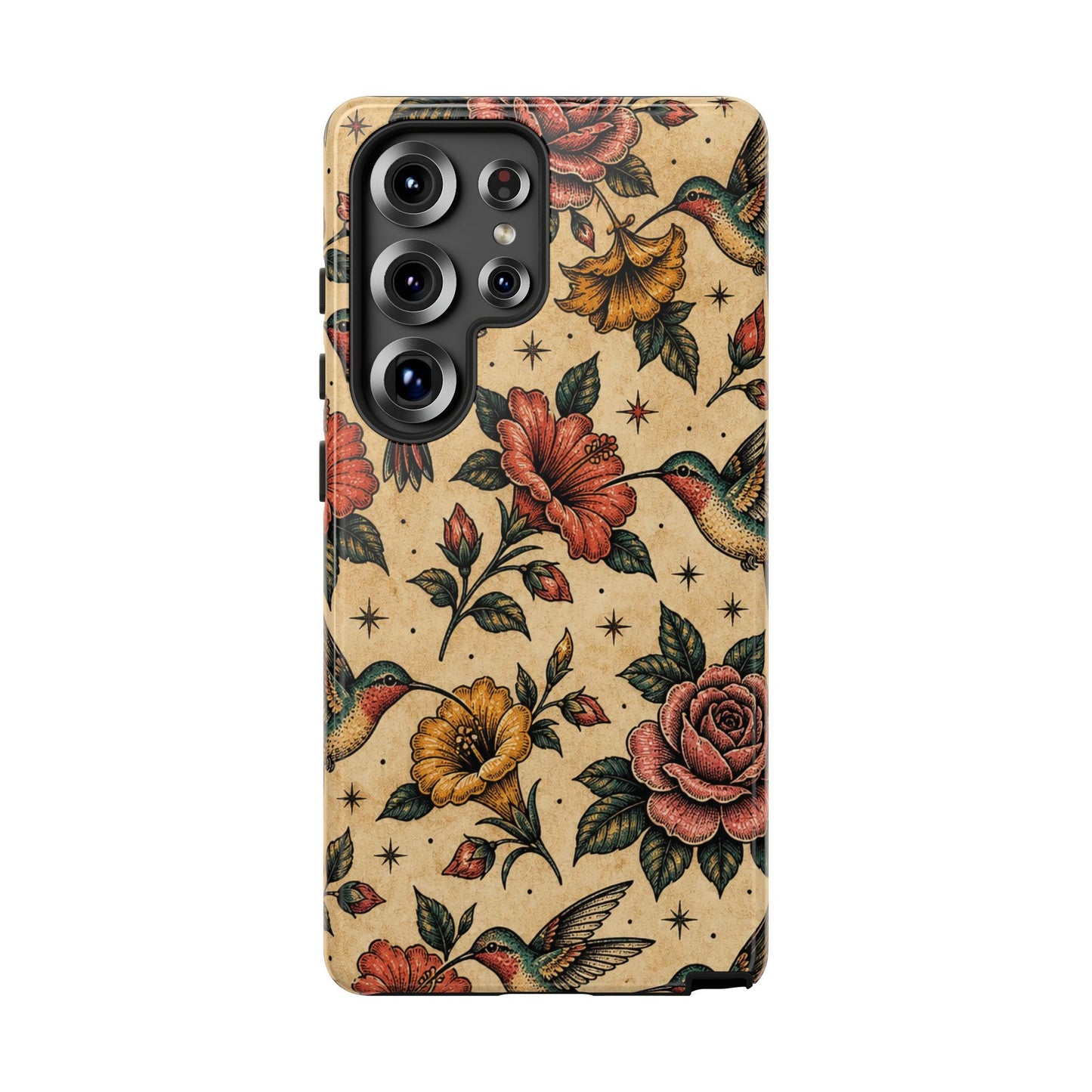 Hummingbird Rose Tough Case