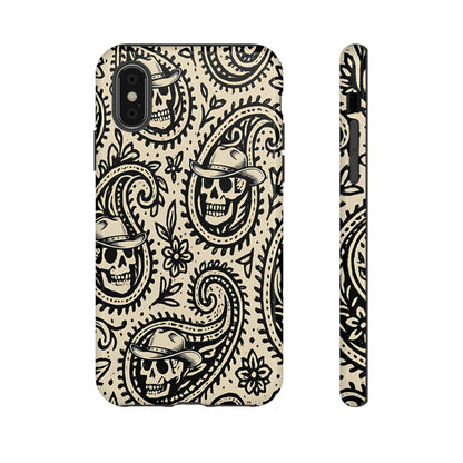 Cowboy Skull Paisley Tough Case