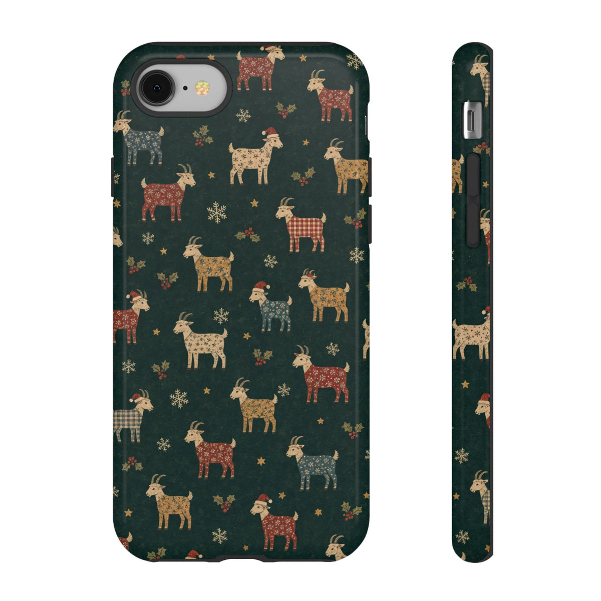 Yuletide Goats Tough Case