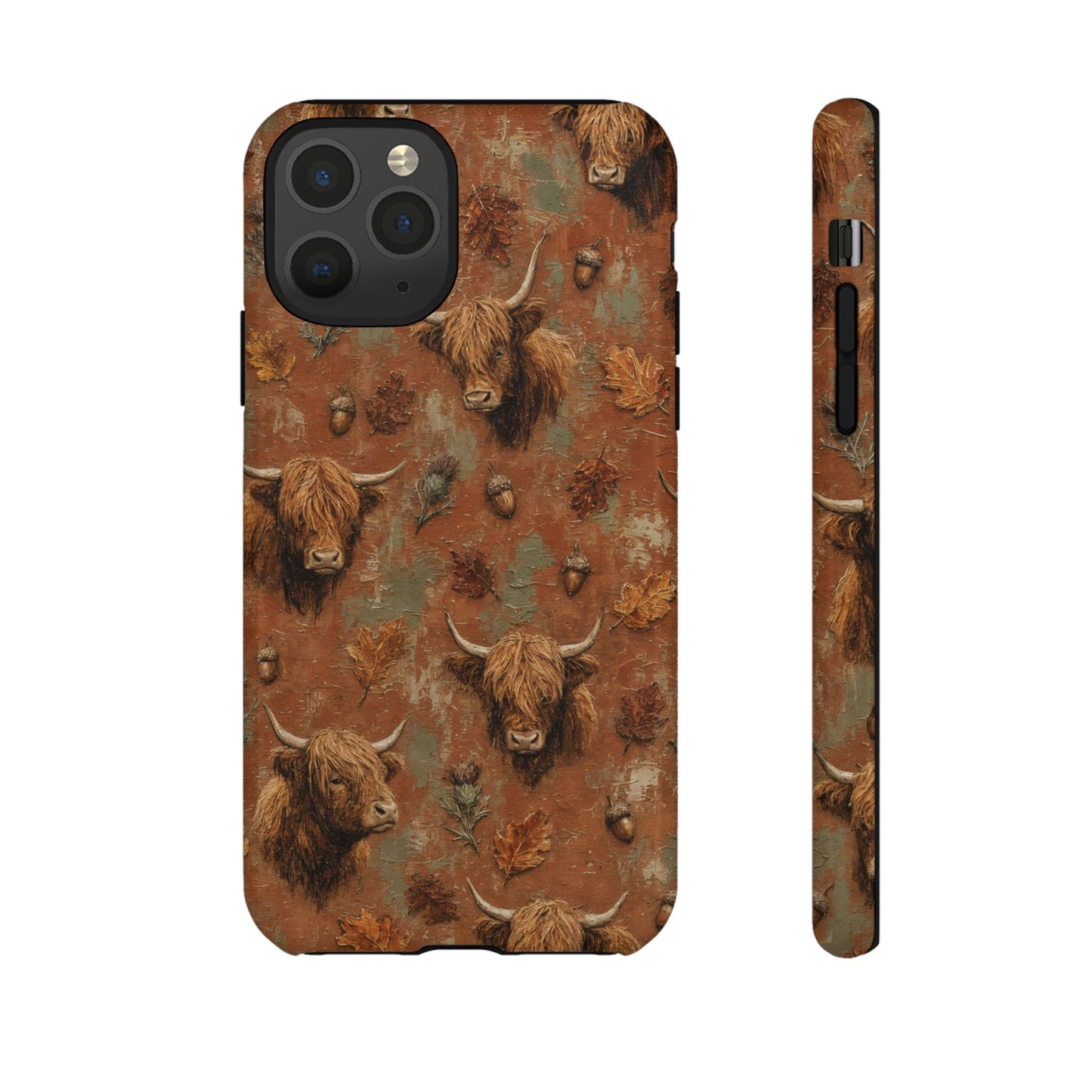 Autumn Highland Cow Tough Case