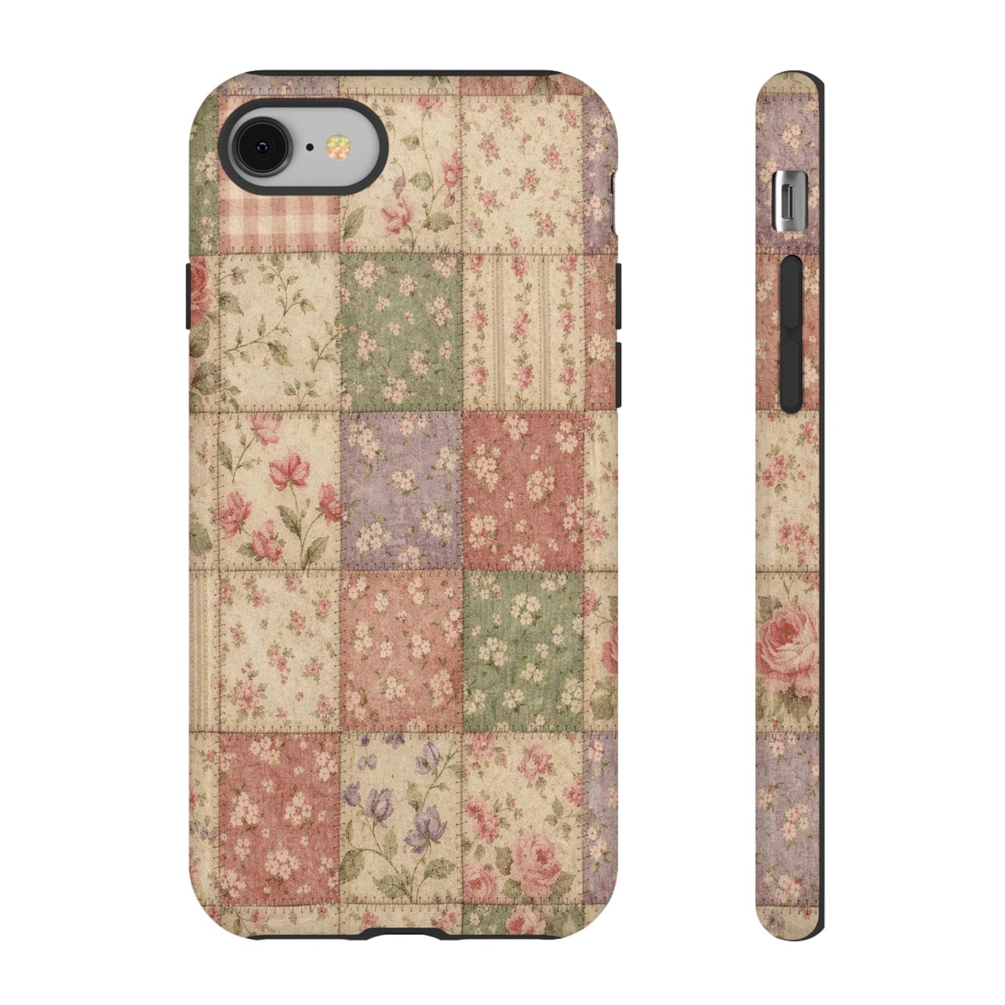 Pink Patchwork Tough Case