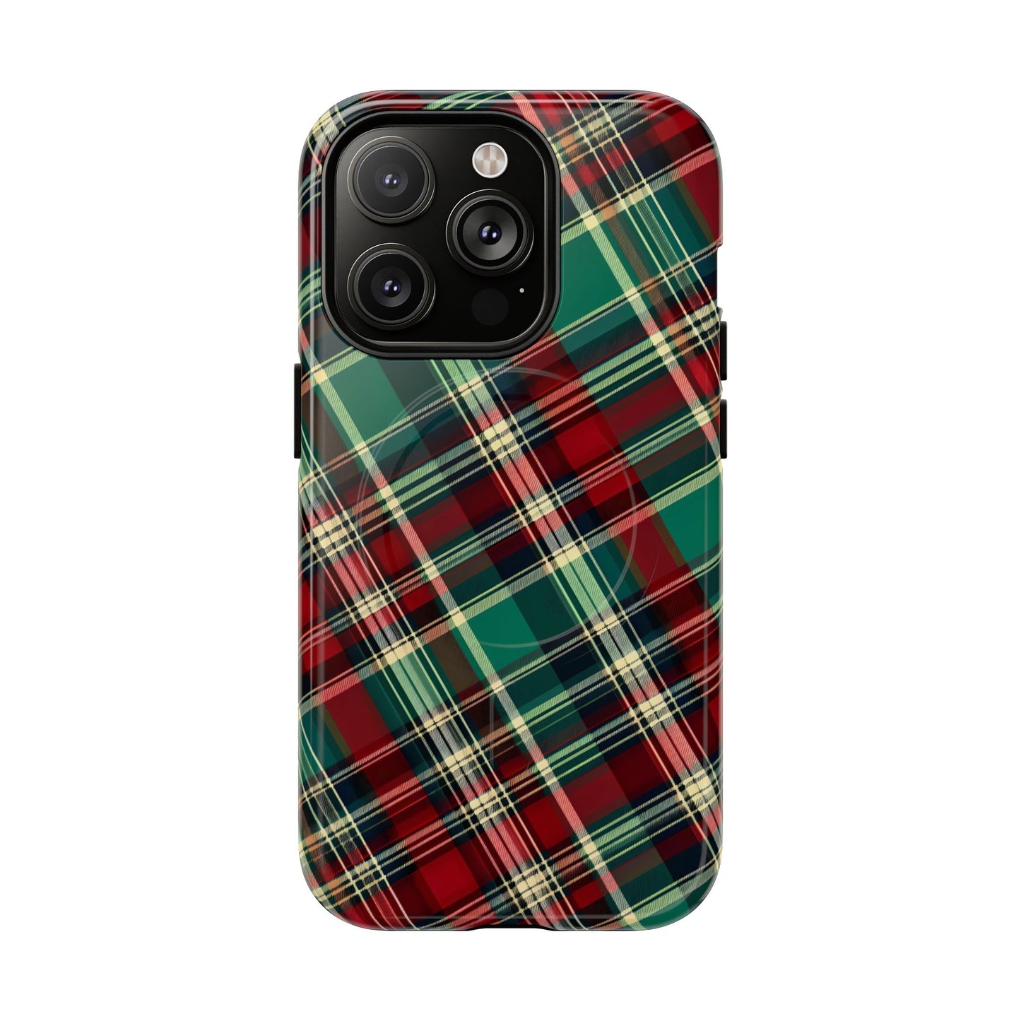 Country Christmas Plaid Magnetic Case