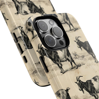 Vintage Goats Magnetic Case