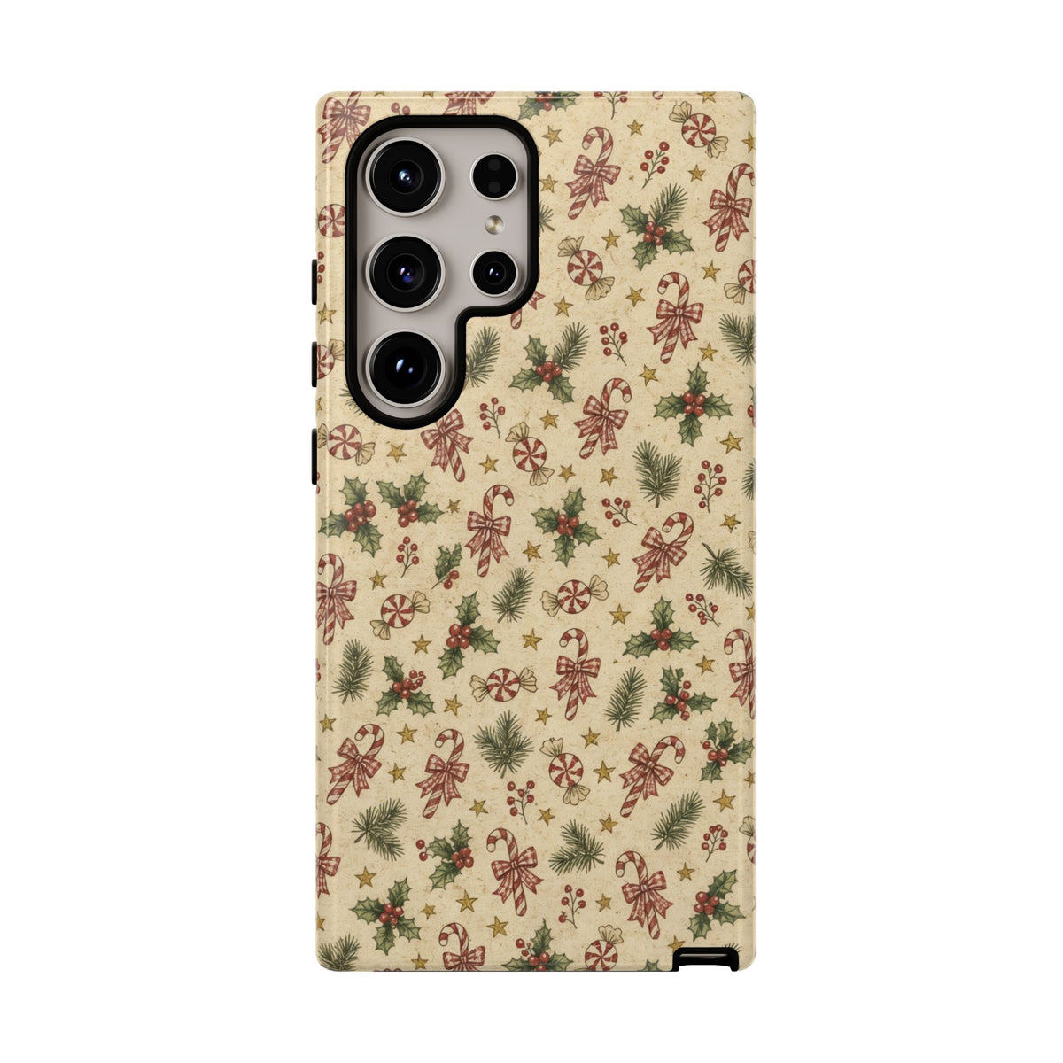 Candy Cane Gingham Tough Case