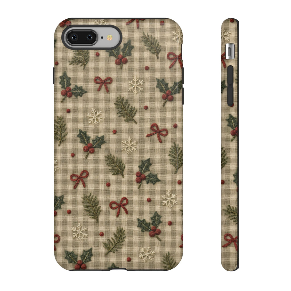 Gingham Holly Tough Case