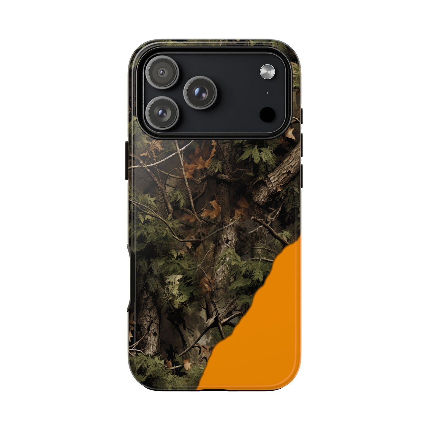 Torn Camo Orange Tough Case