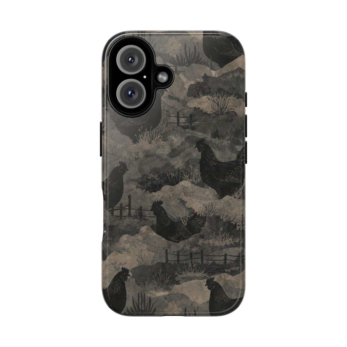 Camo Chickens Tough Case