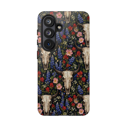 Floral Skull Tough Case