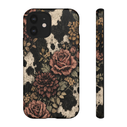 Cowhide Bloom Tough Case